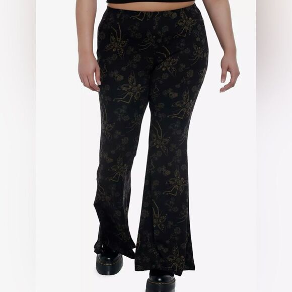 Hot Topic Pants - Gothic Dark Fairy Skeleton Flare Pants, Soft, Stretchy, NWT size 2X